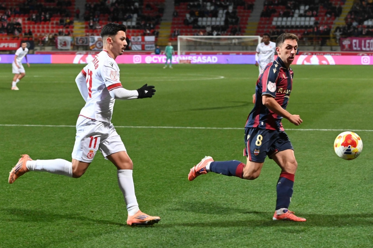 Las notas de la CD Leonesa - Levante UD: en la Copa se compite 90 minutos 