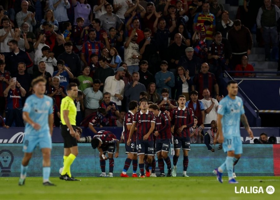 Las notas del Levante UD 3-1 Athletic Club: Dos 'zarpazos' de Brugué y Etta Eyong vuelve a marcar