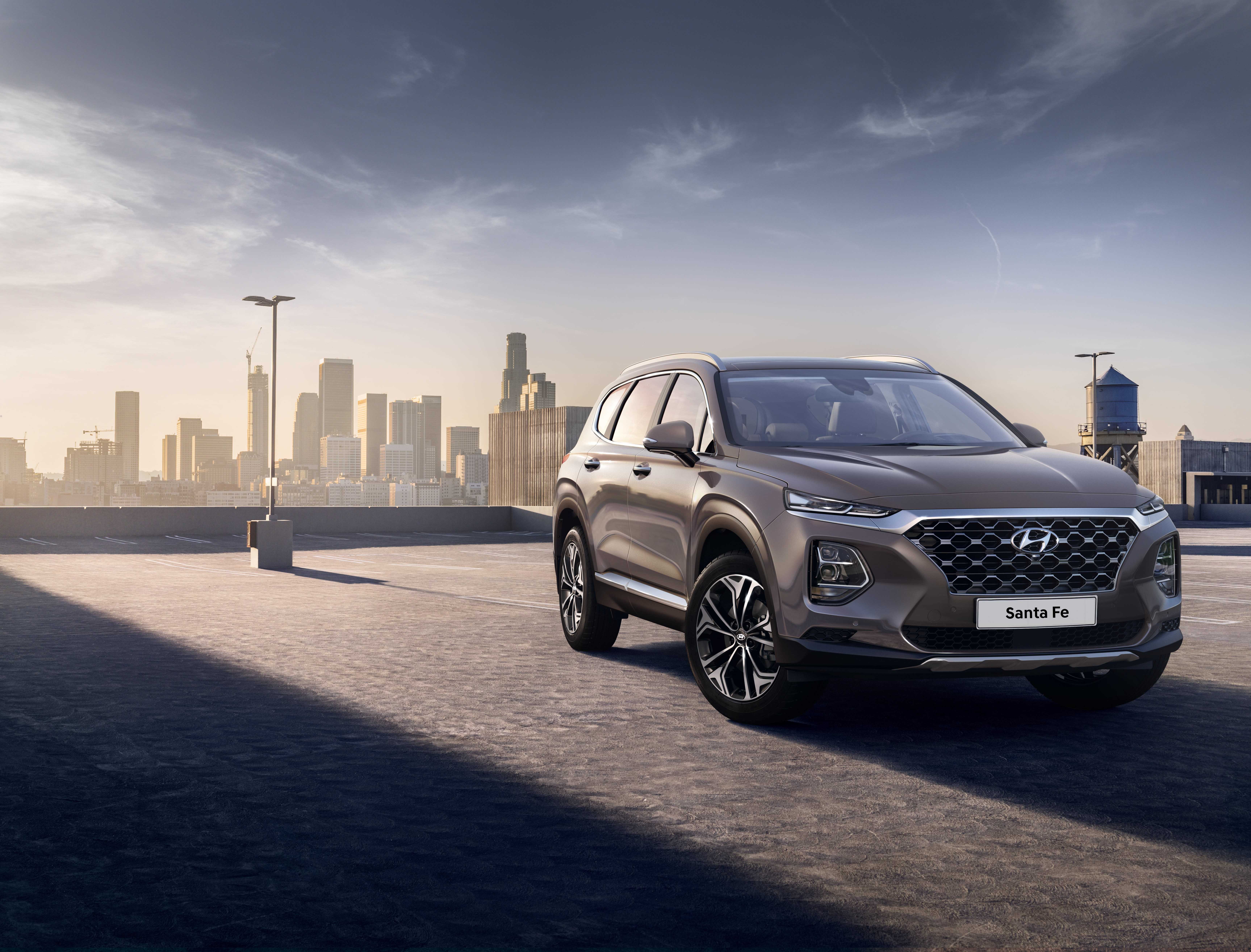 Hyundai revela las primeras imágenes del Hyundai Santa Fe