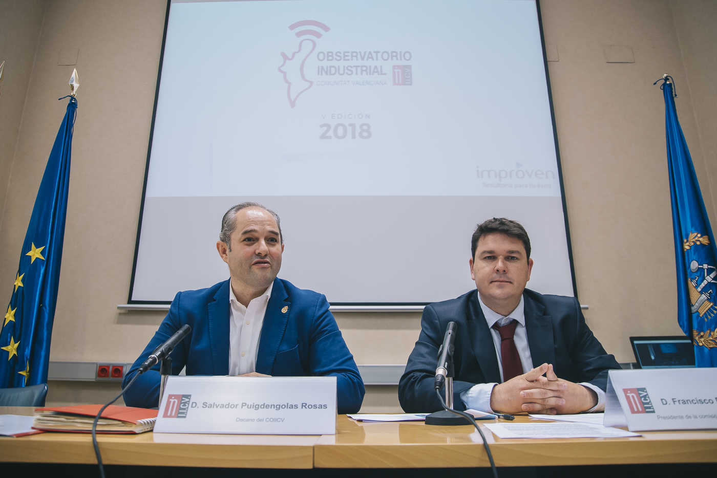 Presentación del Observatorio Industrial del Colegio de Ingenieros de la CV (Fotos: KIKE TABERNER)