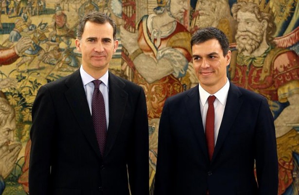 Pedro Sánchez al Rey: 