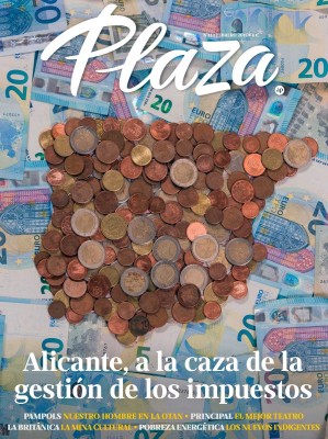 La innovación en la gestión tributaria de las empresas alicantinas, portada de la revista Plaza