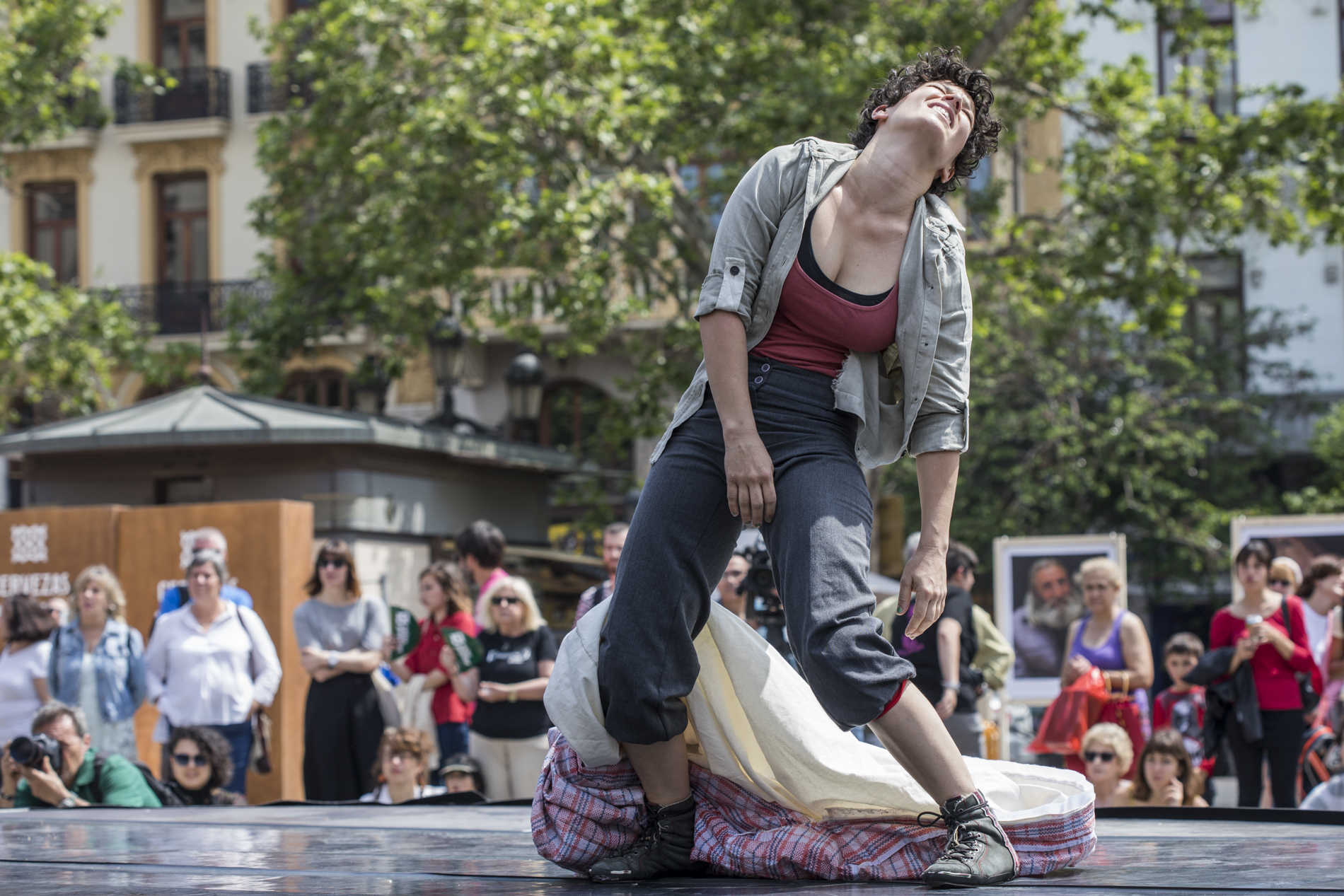 El Festival 10 Sentidos toma la Plaza del Ayuntamiento de València (Fotos: EVA MÁÑEZ) 