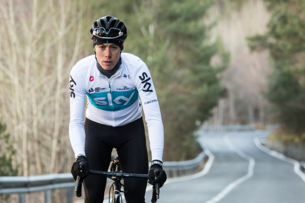 
David de la Cruz, en el Sky de Froome para la Vuelta a Andalucía