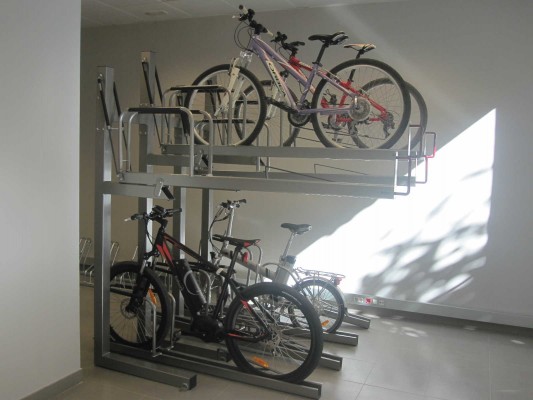 Así es el primer parking inteligente para bicicletas de la Comunitat Valenciana que está en Alcoy
