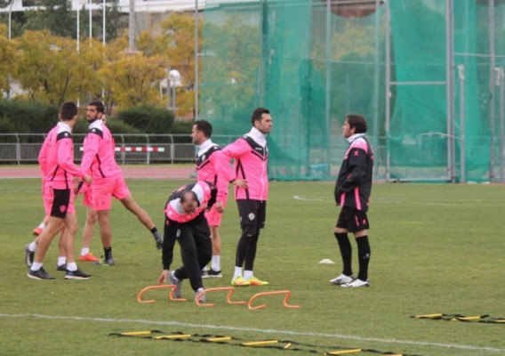 Claudio se despide de la plantilla y Luque dirige el entrenamiento