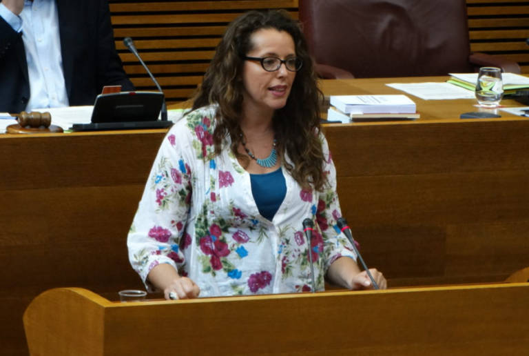 La diputada de Podemos Beatriz Gascó - 