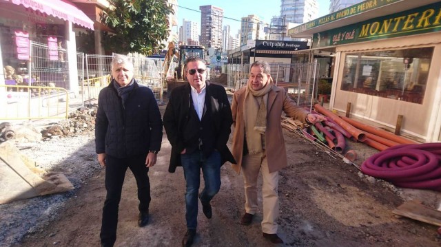 Cs advierte: las empresas incumplen los contratos de obras adjudicados en Benidorm los últimos meses