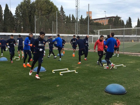 Marcelino tiene muchas incógnitas para el once de La Rosaleda