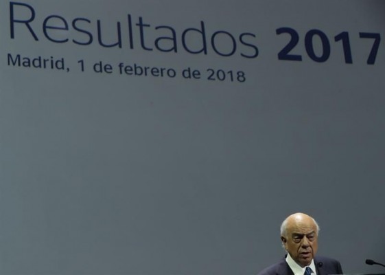 Francisco González (BBVA) ganó 5,79 millones en 2017, un 18% más

