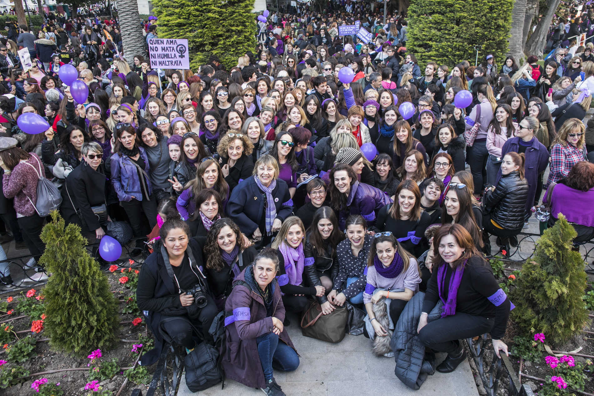 Manifestación del Día de la Mujer en València (Fotos: EVA MÁÑEZ)