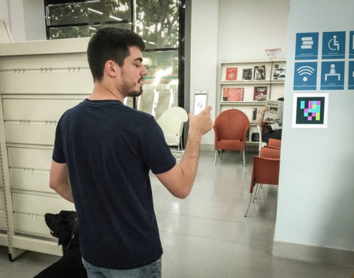 La UA participa en la creación de una aplicación que permite a invidentes desplazarse sin acompañante

