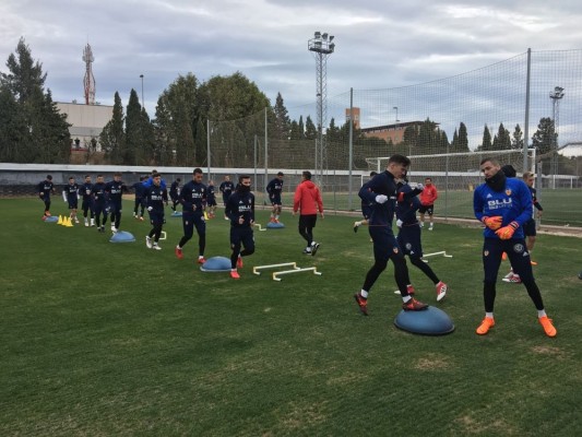 Gabriel se alista para jugar en La Rosaleda y mañana se decidirá sobre Rodrigo 