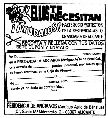 El lento declive del asilo de Benalúa