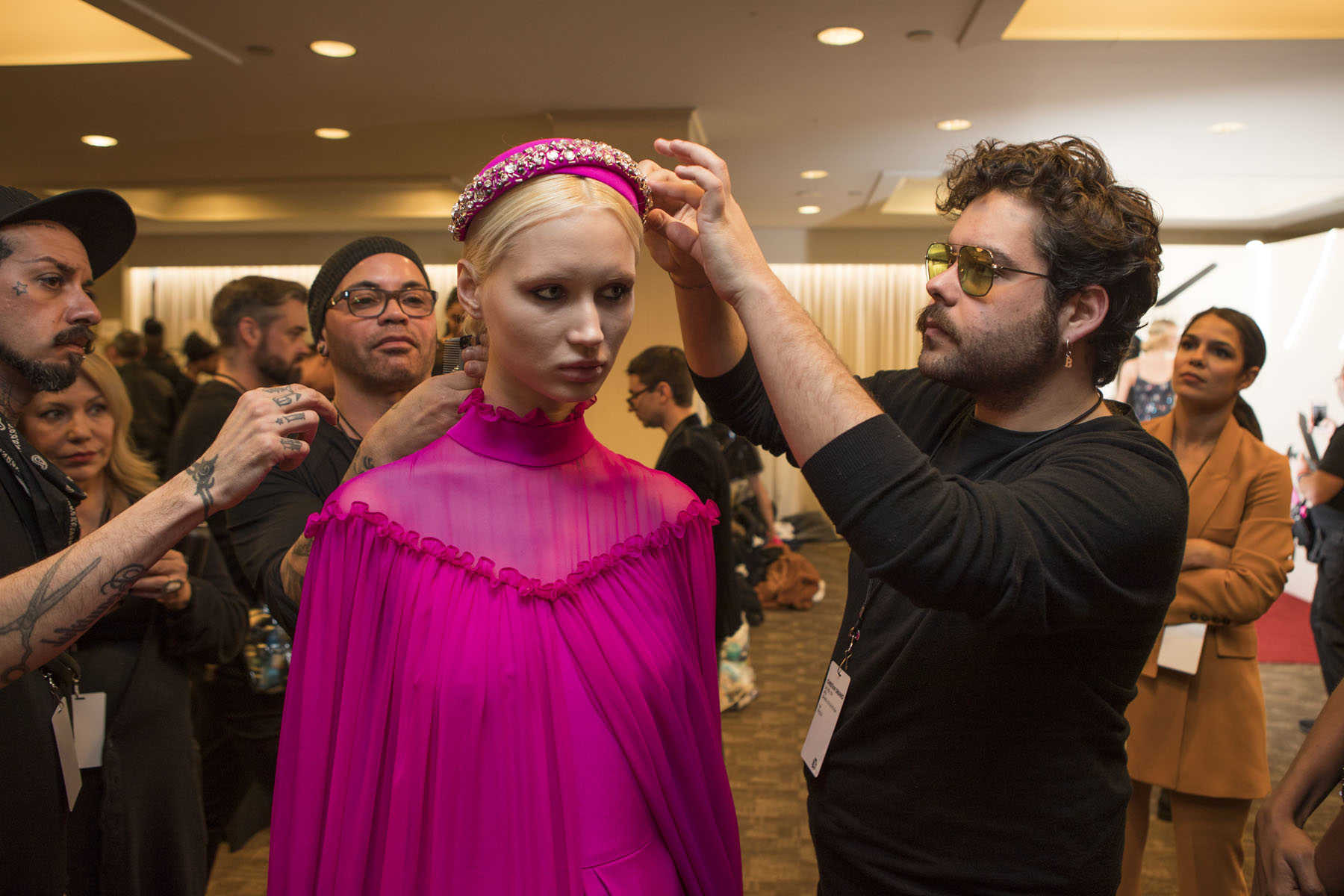 El valenciano Betto García conquista la NYFW junto a Christian Siriano (Fotos: Alex Contell)