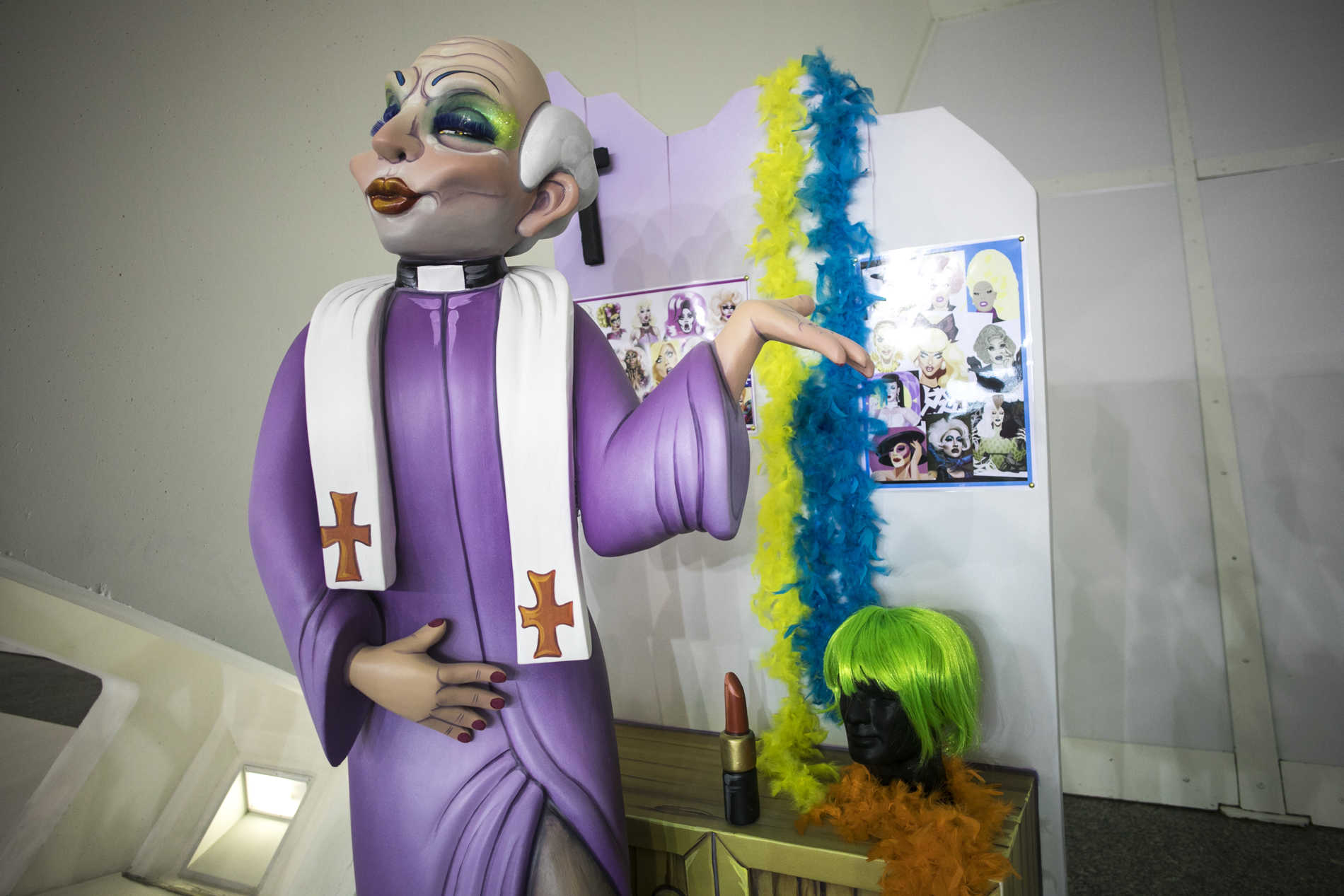 València desvela sus ninots ‘estrella’ para 2018 (Fotos: EVA MÁÑEZ)