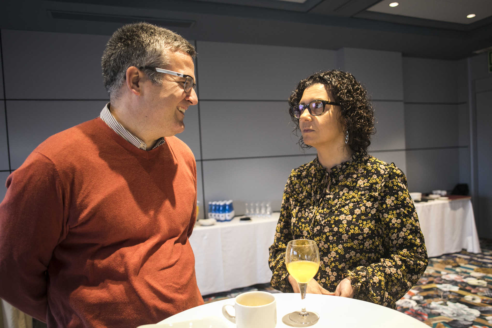 Desayuno de Valencia Plaza y la Mancomunitat Intermunicipal de l'Horta Sud sobre el potencial de la comarca (FOTOS: EVA MÁÑEZ)
