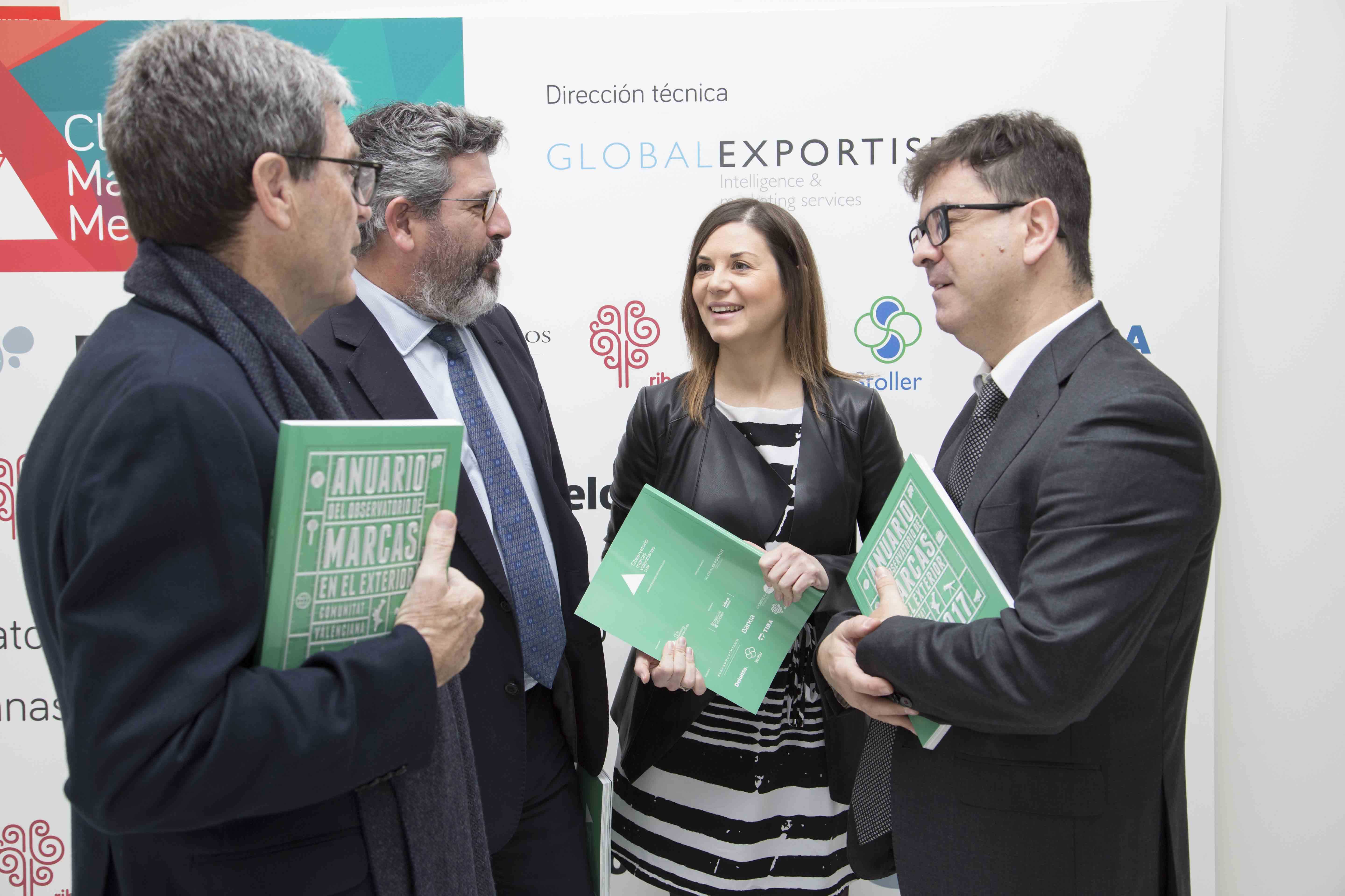 Presentación del Anuario del Observatorio de Marcas en el Exterior CV 2017 (Fotos: PABLO SANCHO BEAMUD)