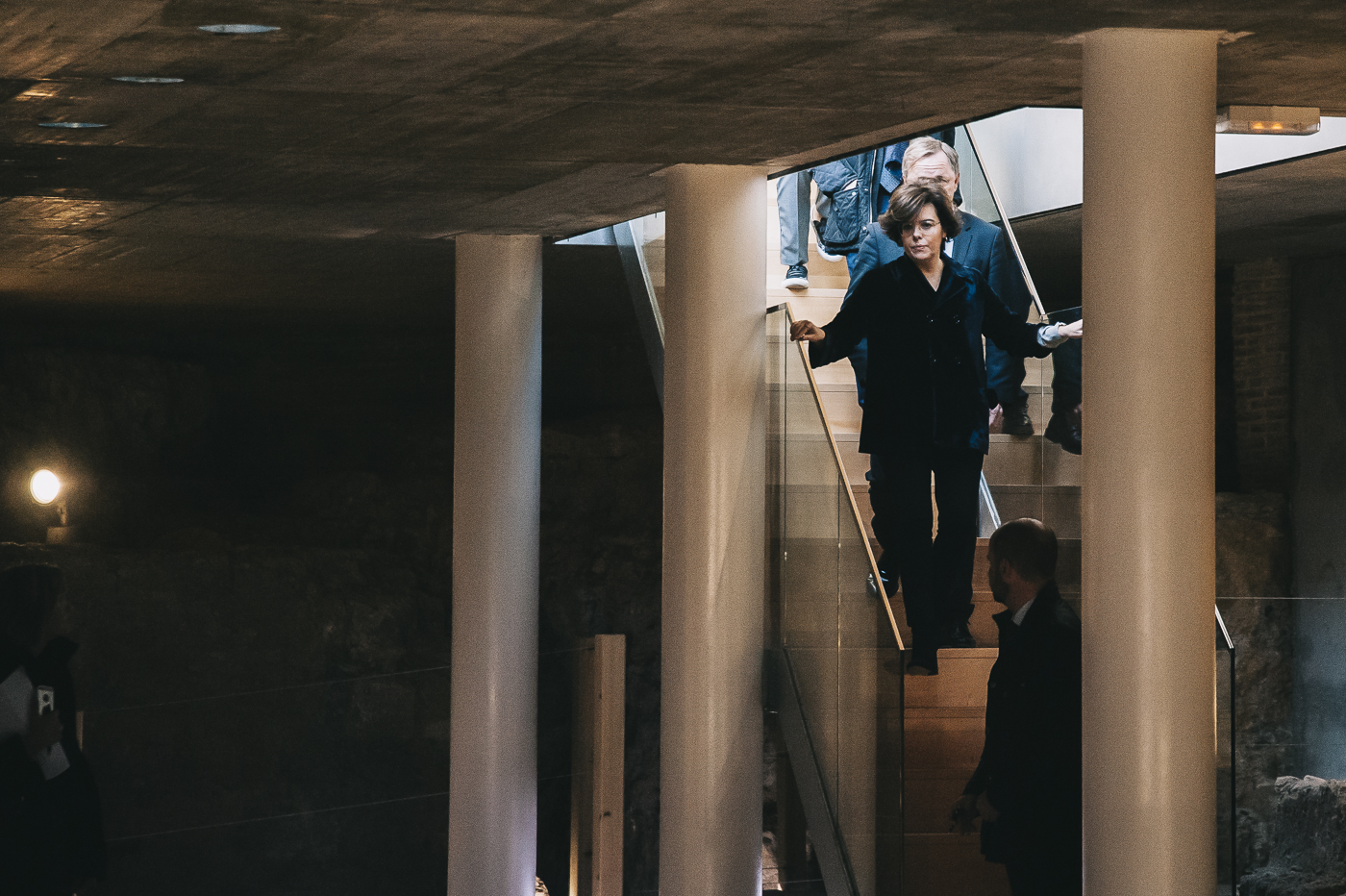 Sáenz de Santamaría en los desayunos de Forum Europa Tribuna Mediterranea (Fotos: KIKE TABERNER)