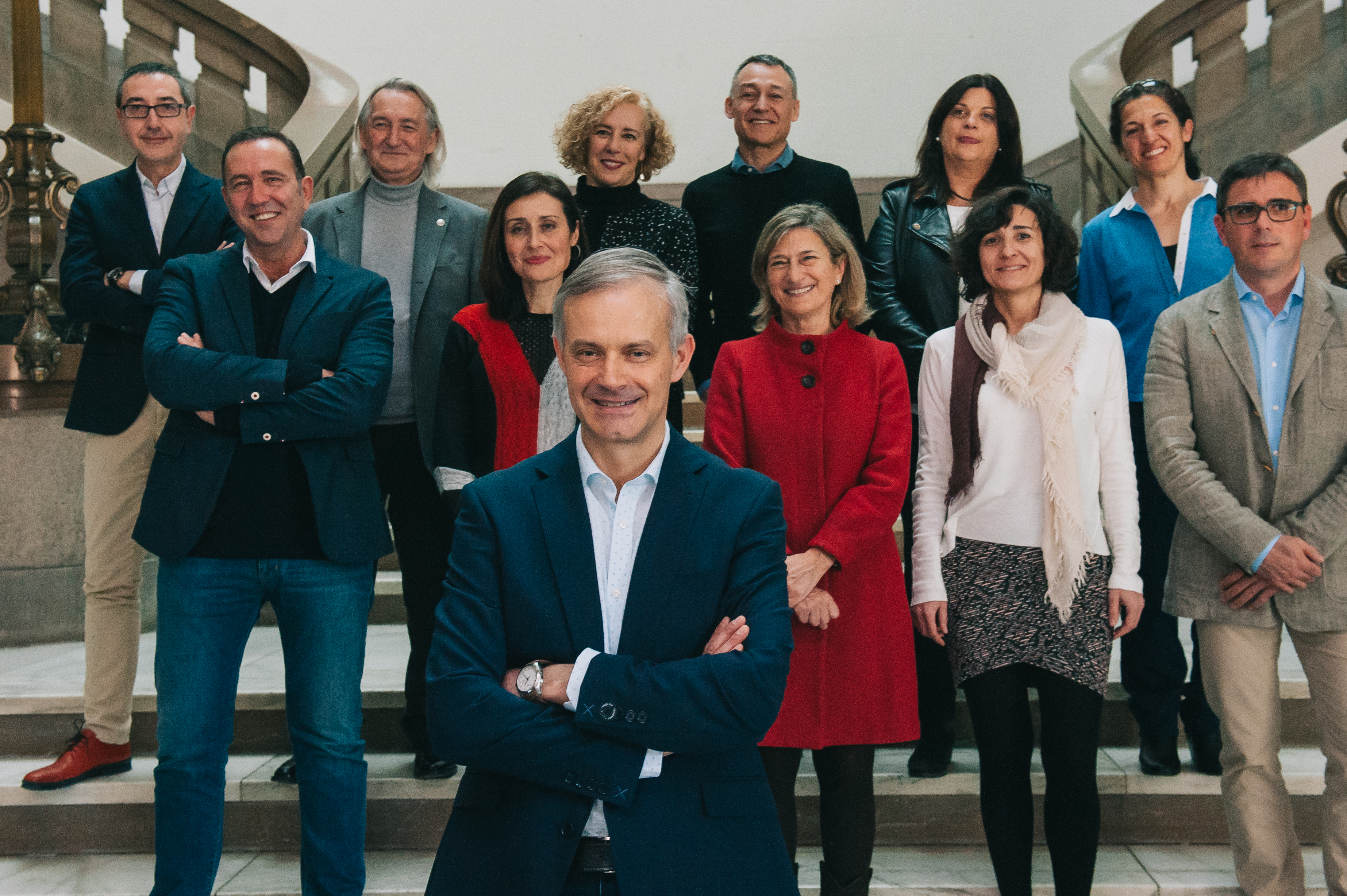 Presentación de la candidatura a rector de la UV de Vicent Martínez (Fotos: KIKE TABERNER)