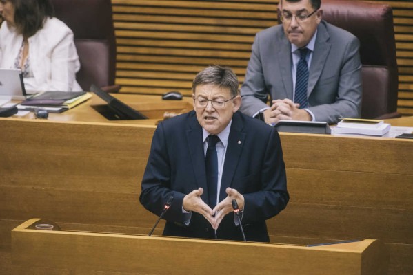 Puig cree que la reforma de la Ley Electoral Valenciana mejorará la calidad democrática
