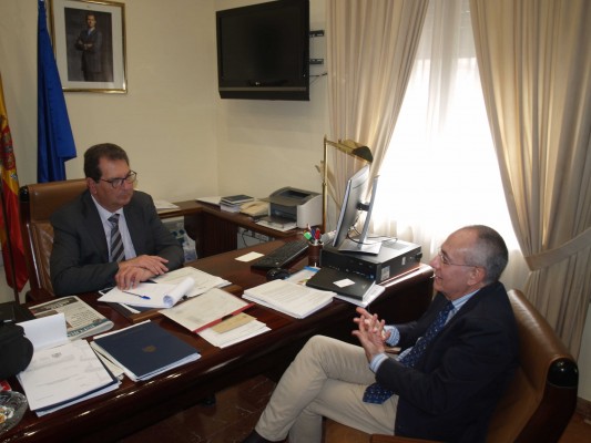 Reunión de la Fundación Frax con el Subdelegado del Gobierno