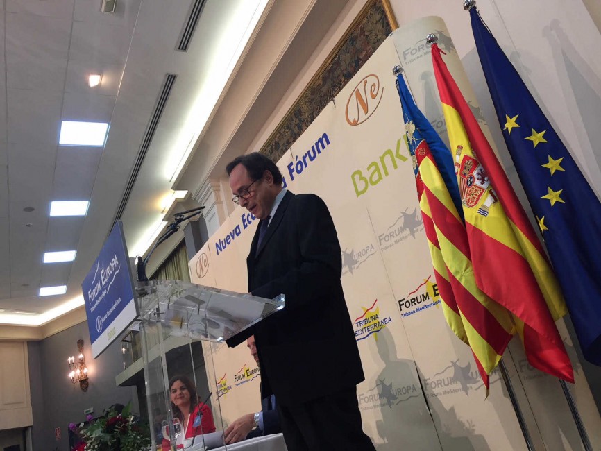 El conseller de Hacienda, Vicent Soler - 
