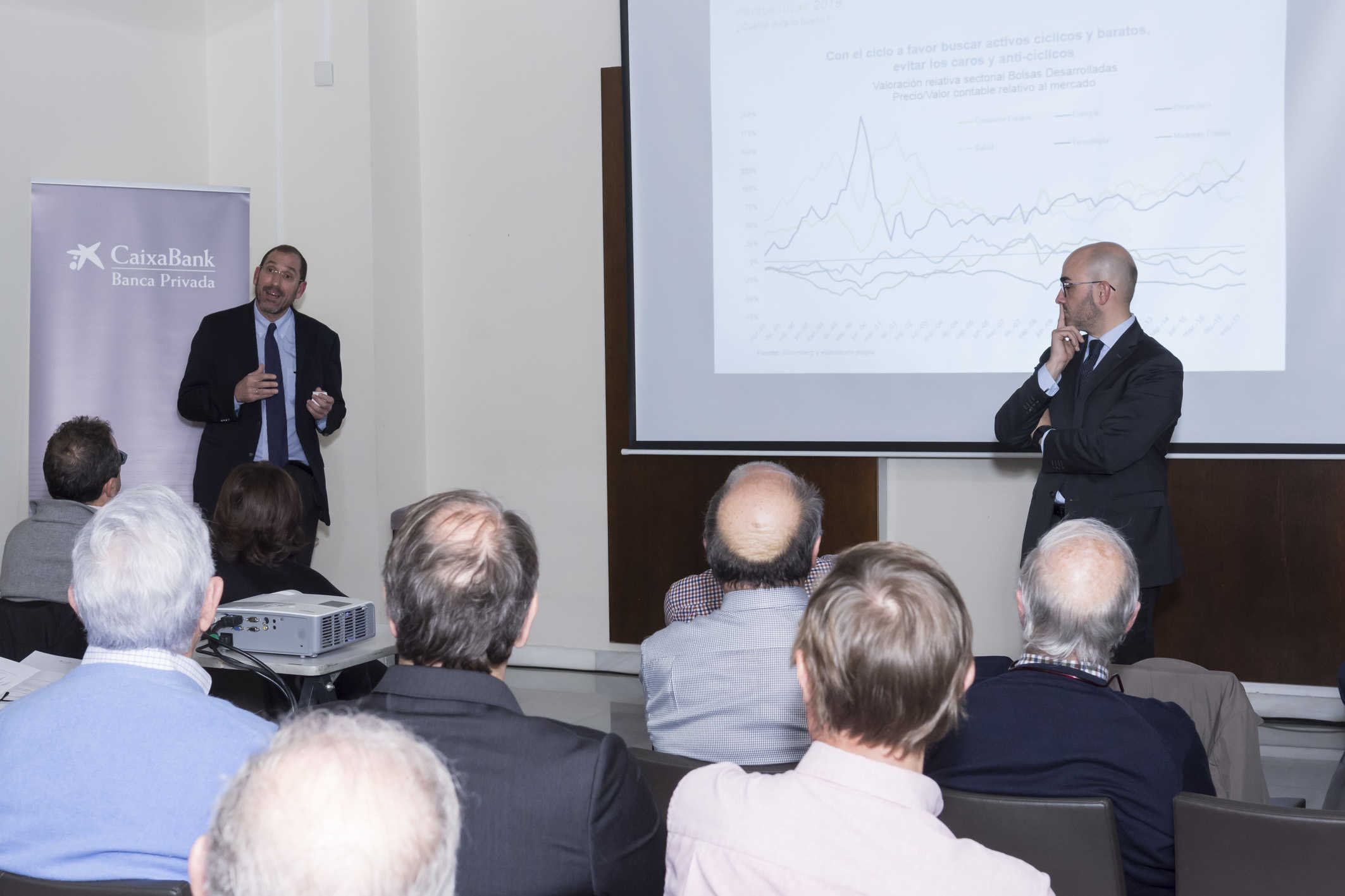 Santiago Rubio (izquierda) y Raúl Mir - 