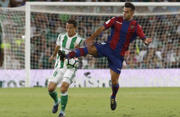 El Levante no ha ganado al Betis en últimas 3 visitas al Ciutat de València