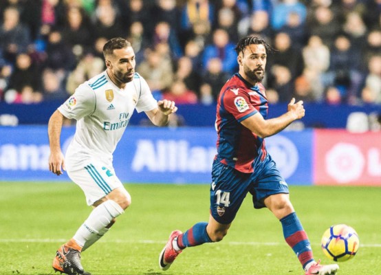 El Levante solo se ha adelantado cinco veces en el marcador
