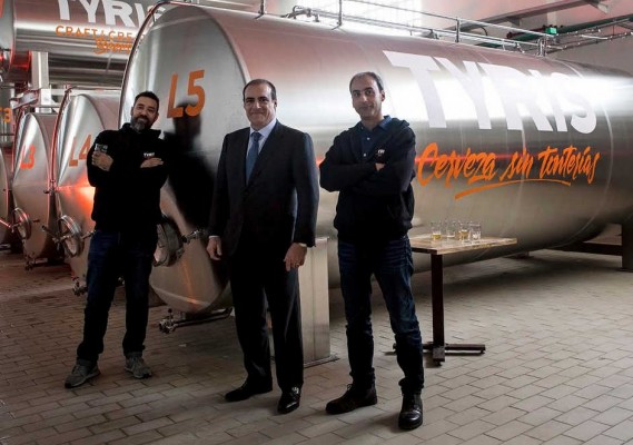 Tyris abre en Paterna una de las tres fábricas de cerveza artesana más grandes de España 