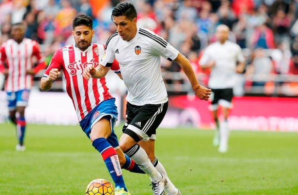 El Valencia no descarta a Enzo Pérez para jugar contra el Betis