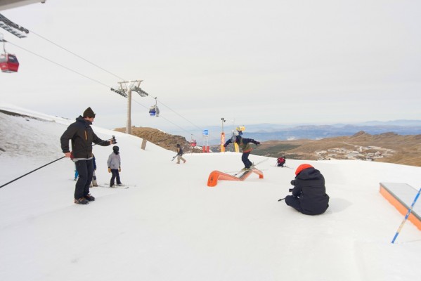 El snowpark del Río se consolida como nuevo área de freestyle de Sierra Nevada