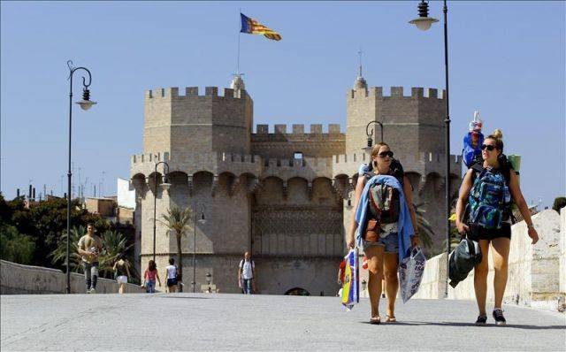 La Comunitat es el tercer destino de España con más ocupación hotelera, con el 43% de plazas