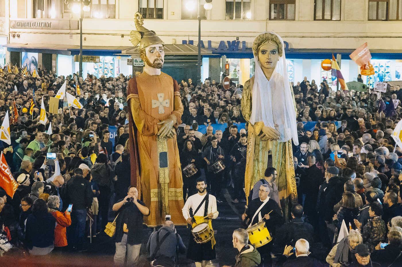 Manifestación en València por una financiación justa (Fotos: KIKE TABERNER)