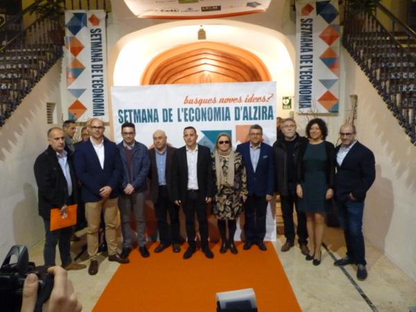 Alzira entrega los Premios de la X semana de Economía a Pedro F. Andrés Oliver i Revert Joies