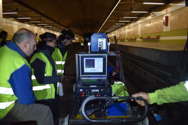 Por primera vez en su historia FGV revisa el estado de sus túneles con tecnología 3D