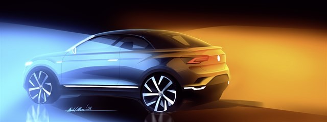Volkswagen lanzará en 2020 una versión descapotable del todocamino T-Roc