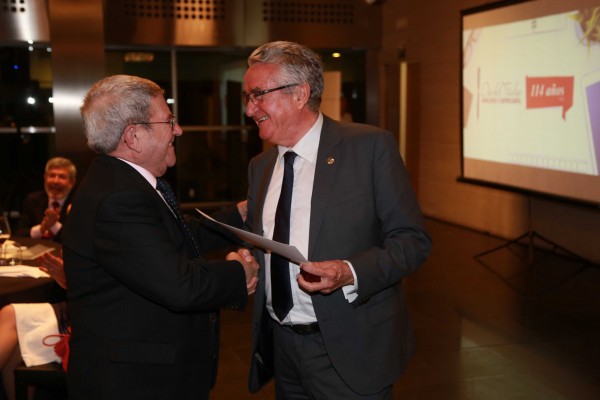 Cena de gala del 114 aniversario de Comeva