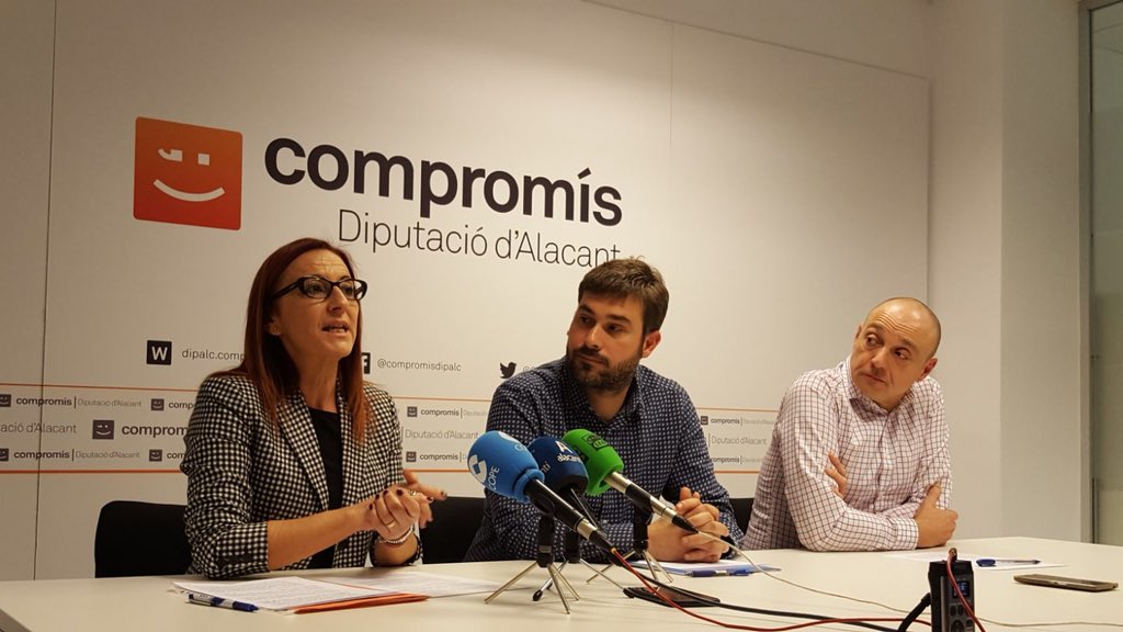 Compromís defenderá en Alicante y Castellón el reparto objetivo de ayudas que se aplica en la Diputación de Valencia