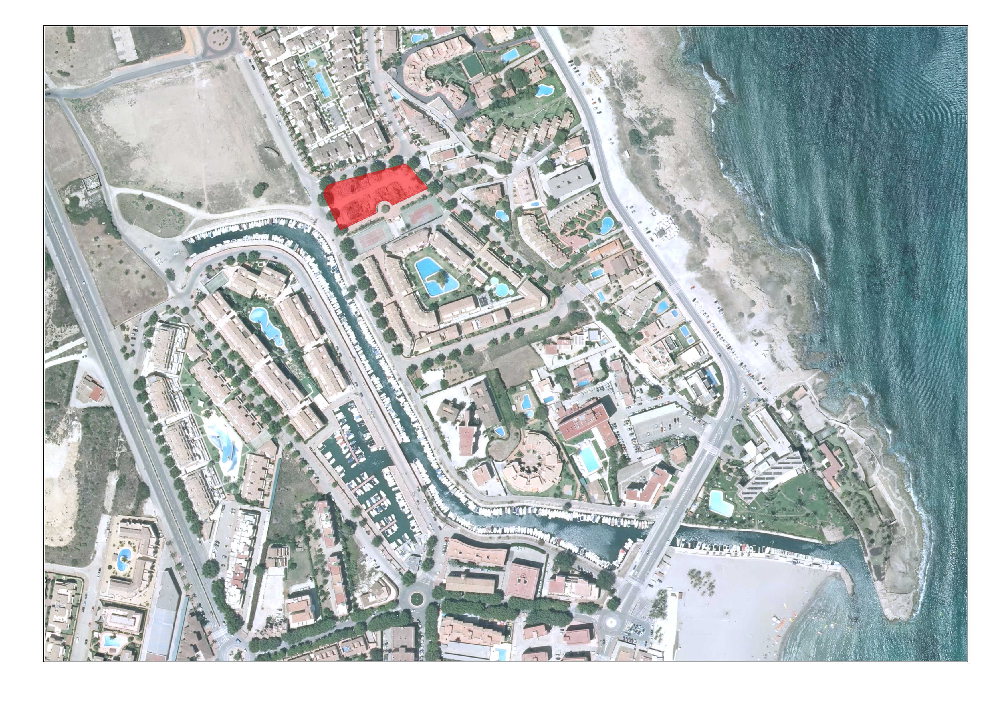 Ubicación de la parcela que saldrá a subasta en Xàbia - 