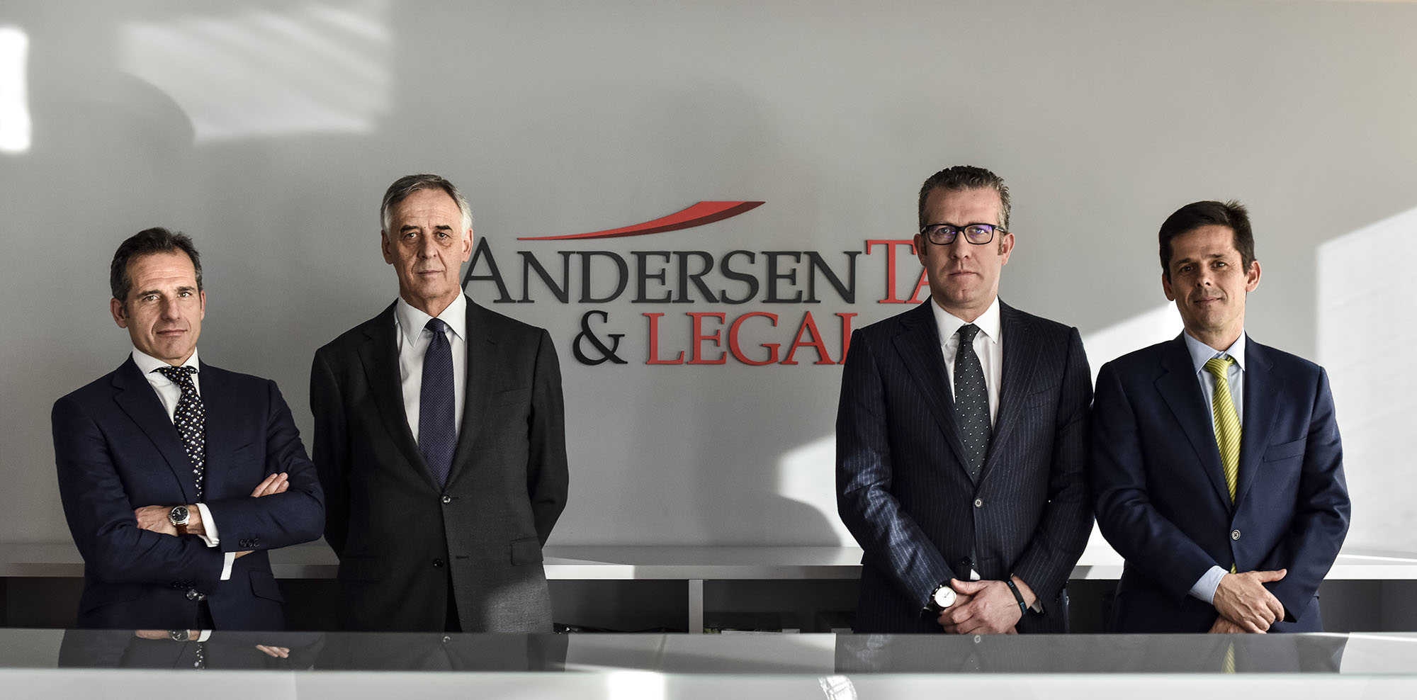 Antonio Ñudi, Jaime Olleros, José Vicente Morote y Carlos Peña. Foto: Andersen Tax & Legal. - 