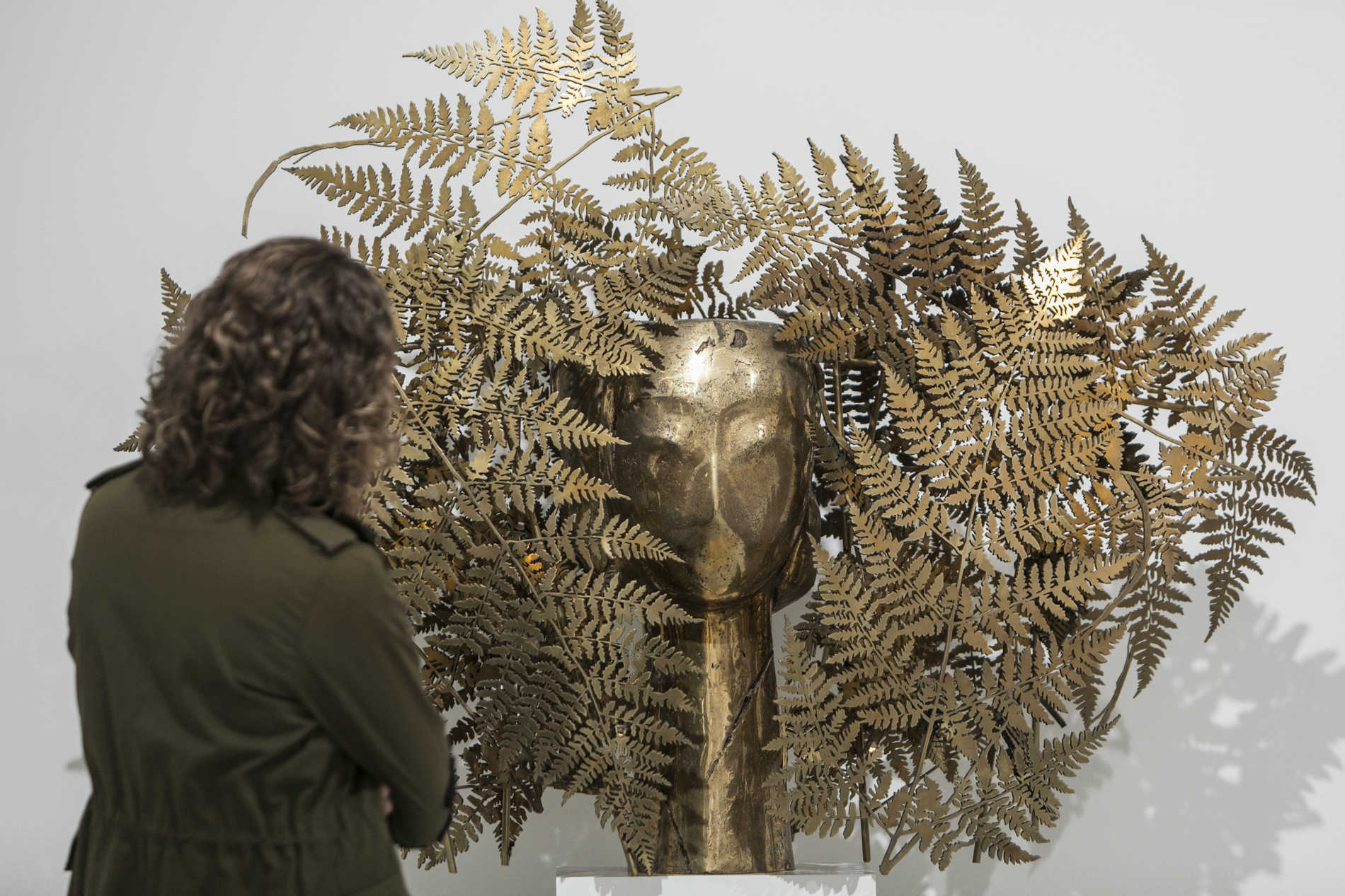 Manolo Valdés repasa su trayectoria en Fundación Bancaja (Fotos: EVA MÁÑEZ)