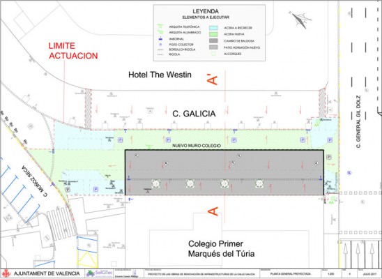 El juez frustra el intento del Hotel Westin de detener la ampliación de un colegio