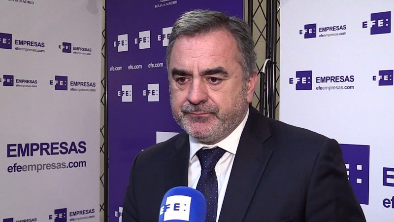 El consejero delegado de BME, Javier Hernani. Foto: EFE - 