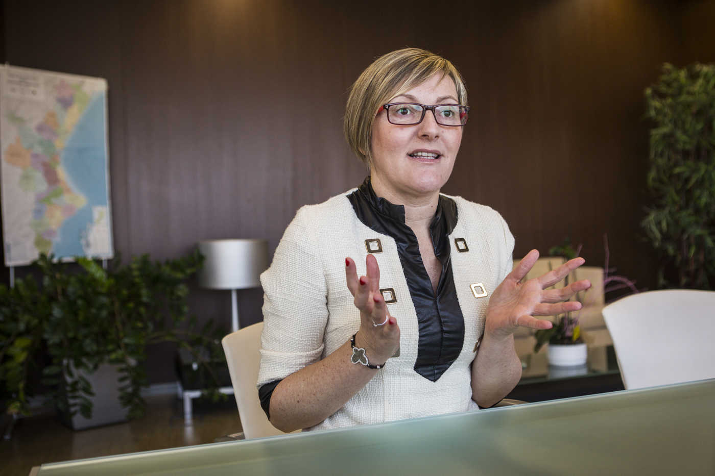 María José Salvador, consellera de Vivienda. Foto: EVA MÁÑEZ - 