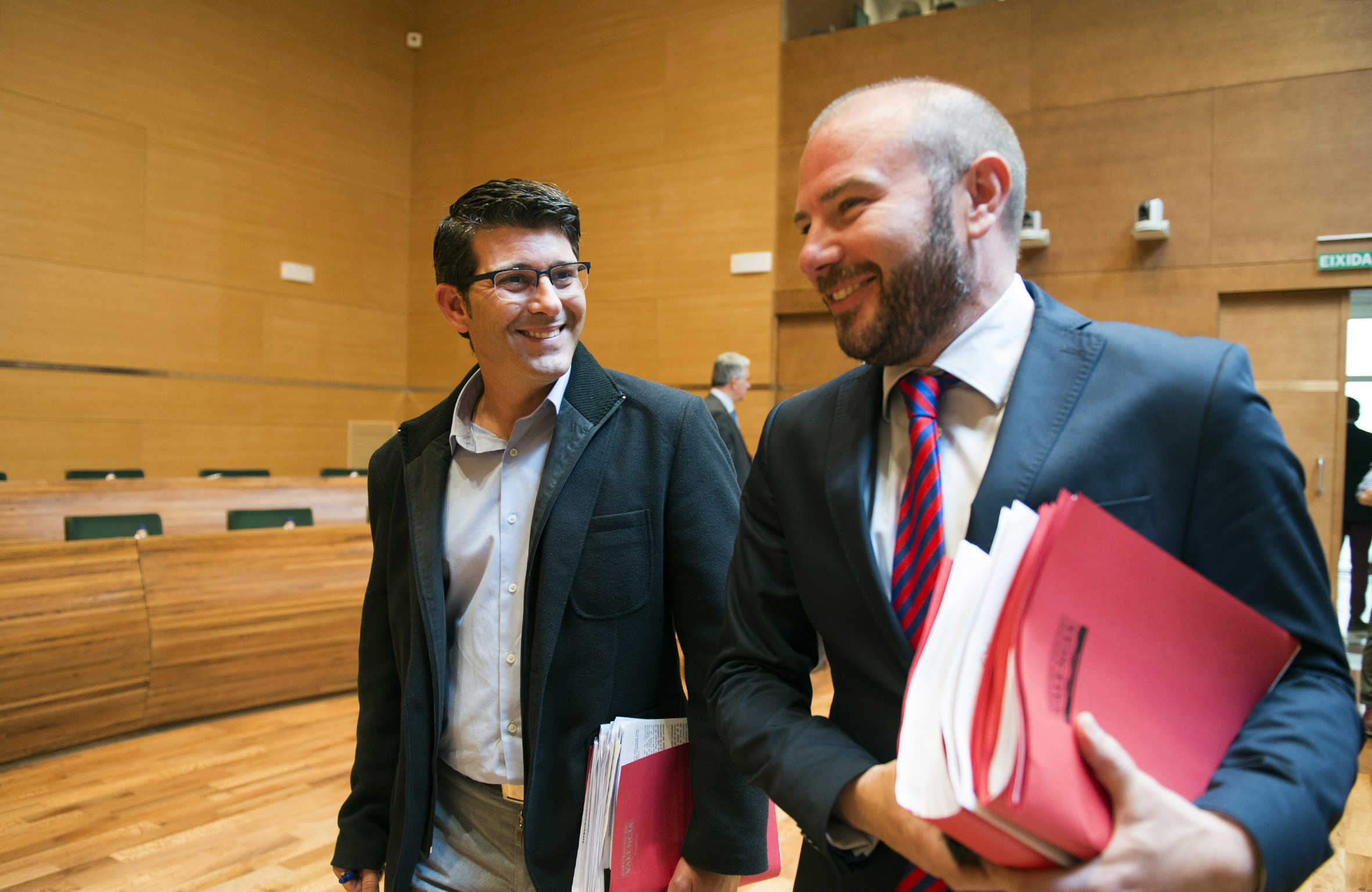 Jorge Rodríguez y Toni Gaspar. - 