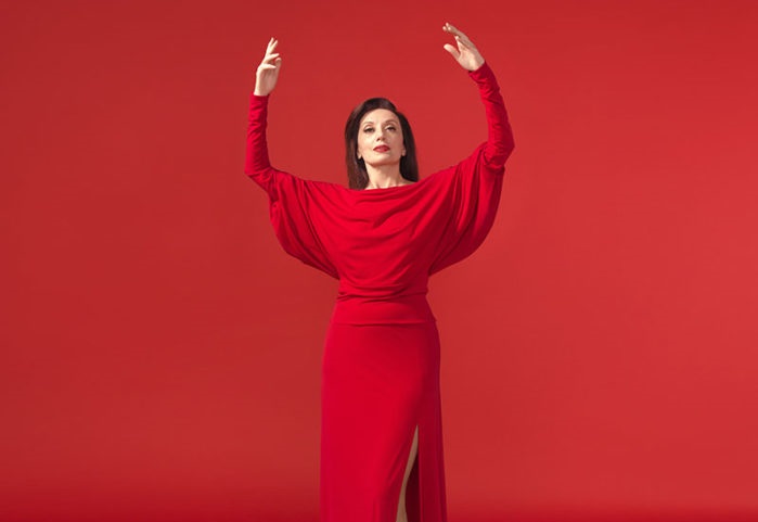 Luz Casal en su anterior trabajo de homenaje a Dalida. Foto: AP - 