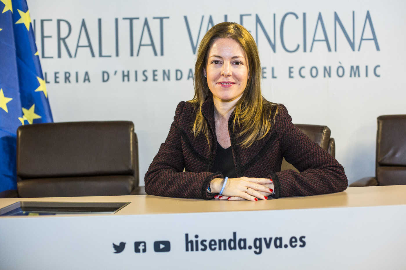 La secretaria autonómica Clara Ferrando baraja dar el salto a la política local. Foto: EVA MÁÑEZ - 