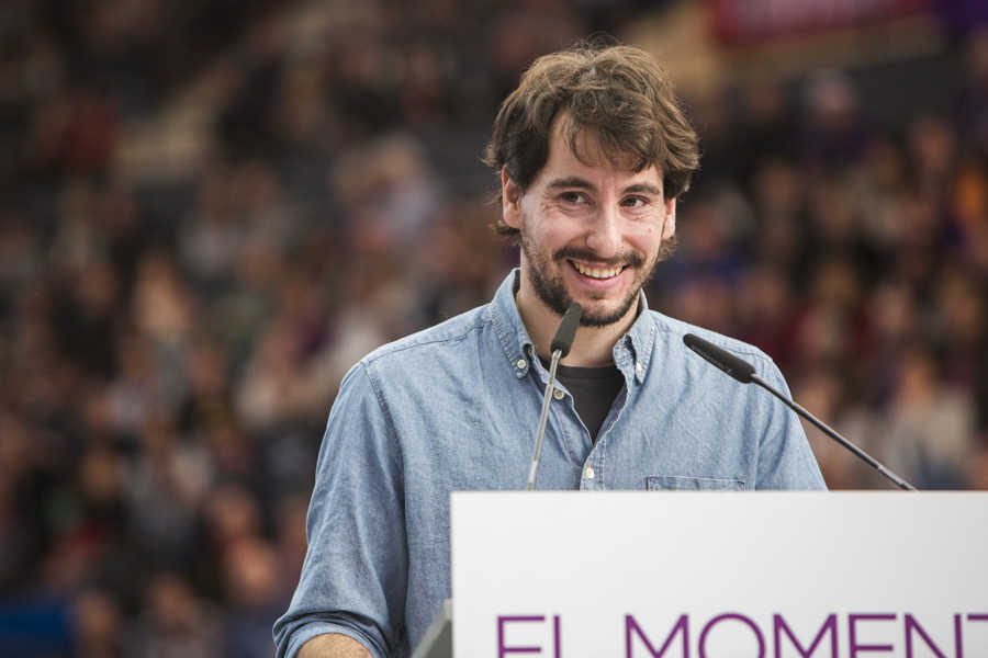 El ex secretario general de Podemos, Jaime Paulino. Foto: EVA MAÑEZ - 